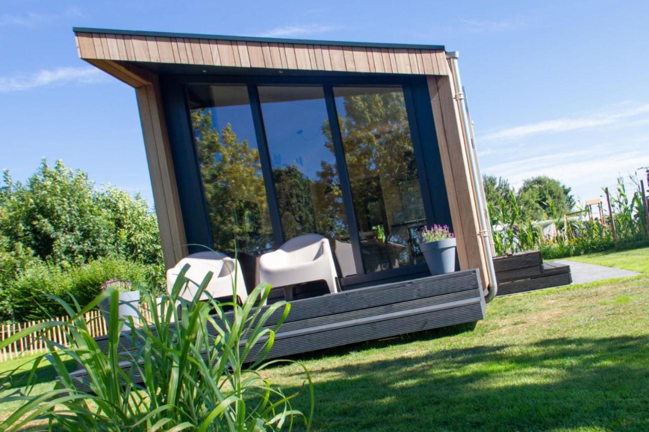Bij De Genieterij Luxe Tiny Houses Koudum Exterior foto