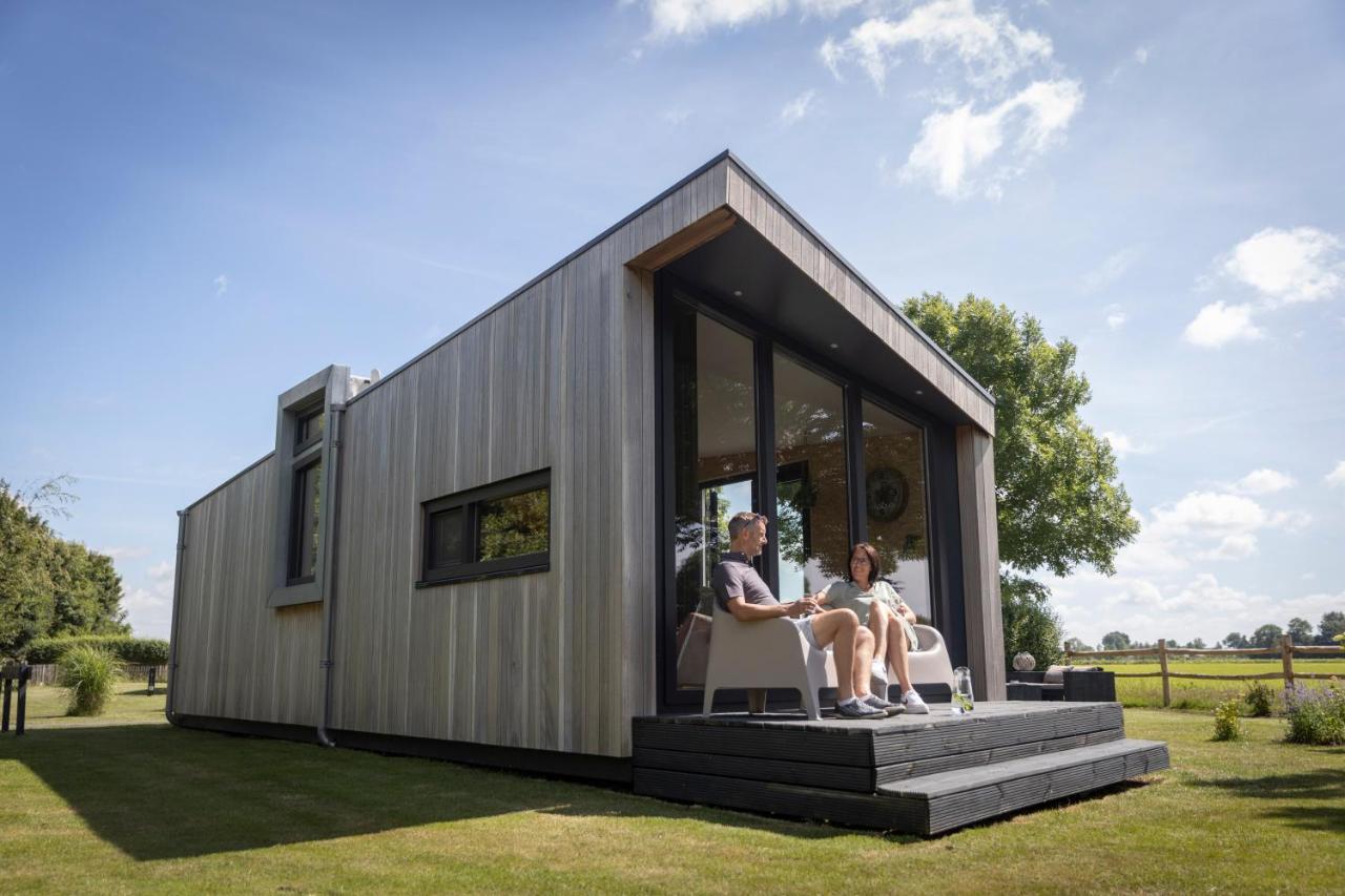 Bij De Genieterij Luxe Tiny Houses Koudum Exterior foto